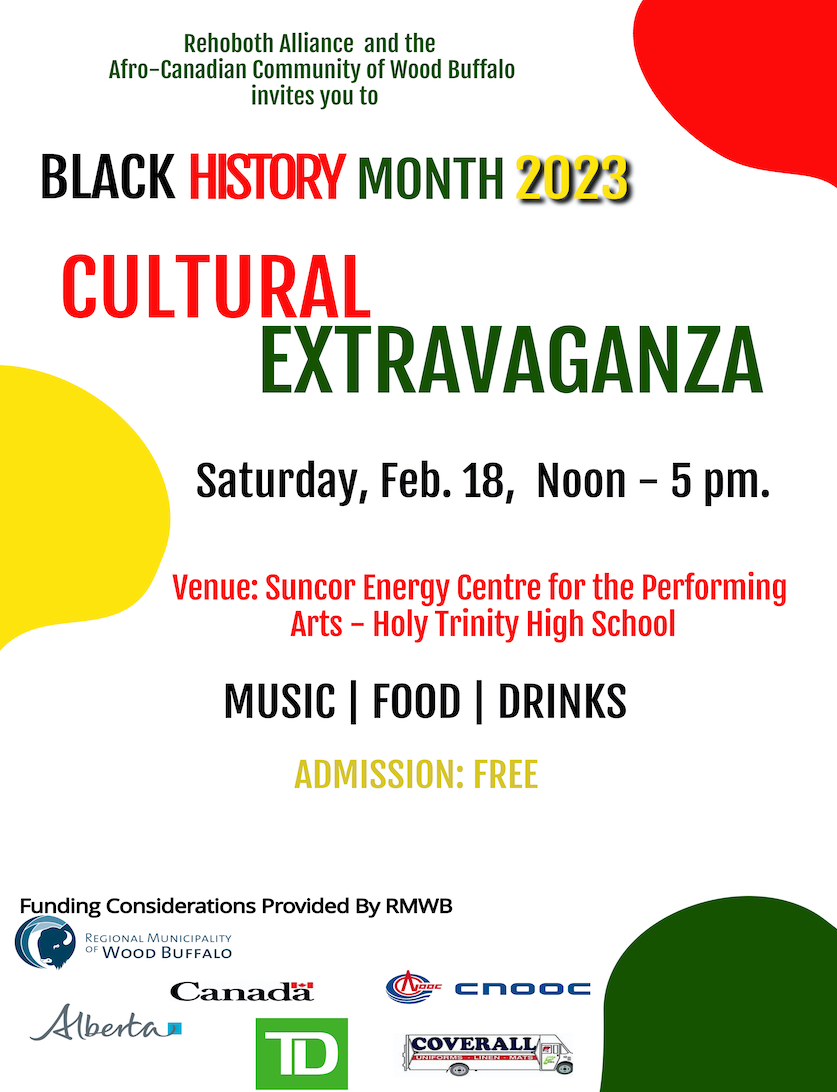 Black History Month Cultural extravaganza Poster 2023
